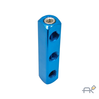 Планка-разветвитель резьбовая 1/4(F)x4шт (RF-709314)